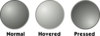 Grey Web Button Template Clip Art