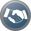 Hand Shake Button Clip Art