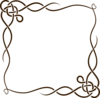 Leafless Vine Frame Clip Art