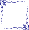 Leafless Vine Separated Frame Clip Art