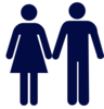 Man And Woman (heterosexual) Icon Clip Art