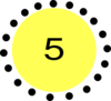 Number 5 Clip Art