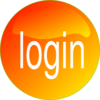 Orange Login Clip Art