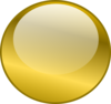 Orange Round Button 2 Clip Art