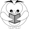 Owl Outline Clip Art