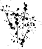 Black Paint Splat Clip Art