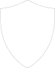 Shield Outline Clip Art
