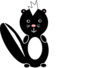 Skunk Final Clip Art