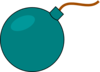 Small Bomb  Clip Art