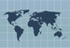 World Map With Grid Clip Art